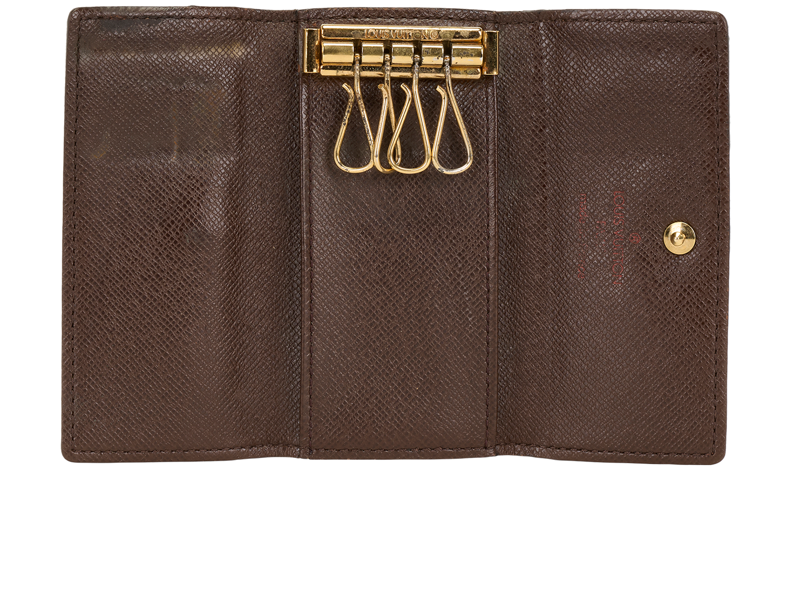 Louis Vuitton Key Pouch, &pound;160, Accessories, Brown, Canvas, Other view